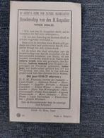 Gedachtenisprentje Ieper 1936-1937, Verzamelen, Bidprentjes en Rouwkaarten, Verzenden