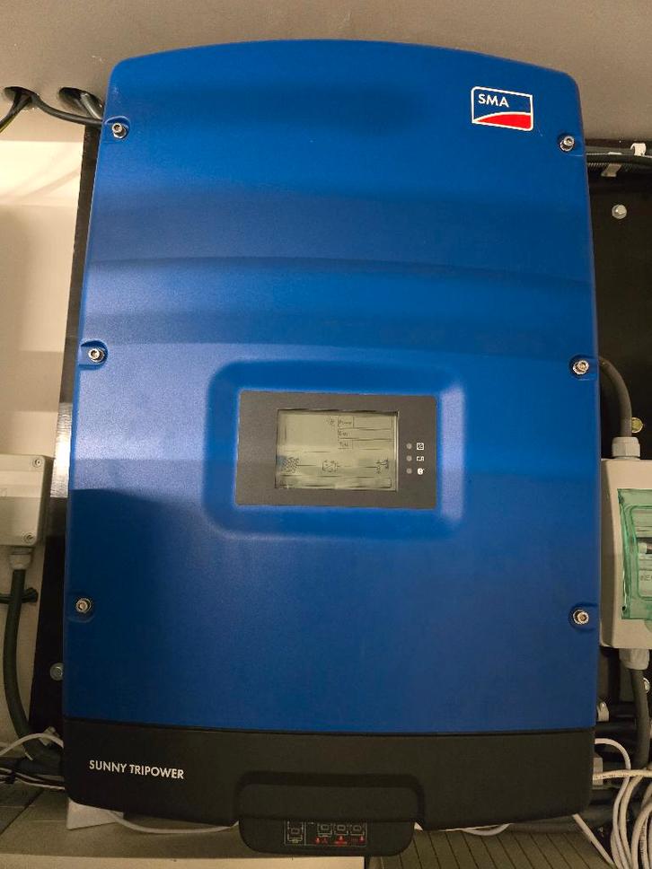 SMA Sunny Tripower omvormer - STP  8000TL - 20, Doe-het-zelf en Bouw, Zonnepanelen en Toebehoren, Zo goed als nieuw, Compleet systeem