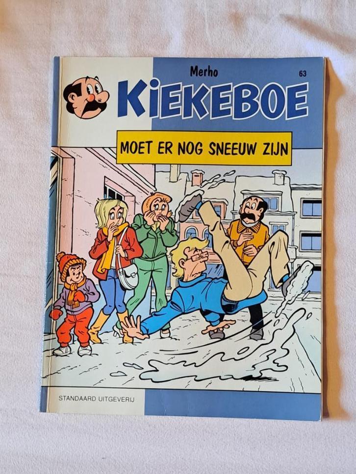 Kiekeboe 63 moet er nog sneeuw zijn, Boeken, Stripverhalen, Ophalen of Verzenden