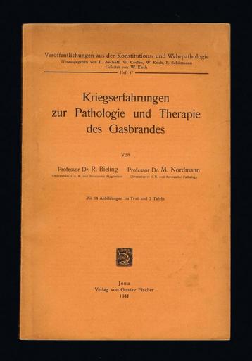 Duitse oorlogsgeneeskunde, gasgangreen, koudvuur (1941) beschikbaar voor biedingen