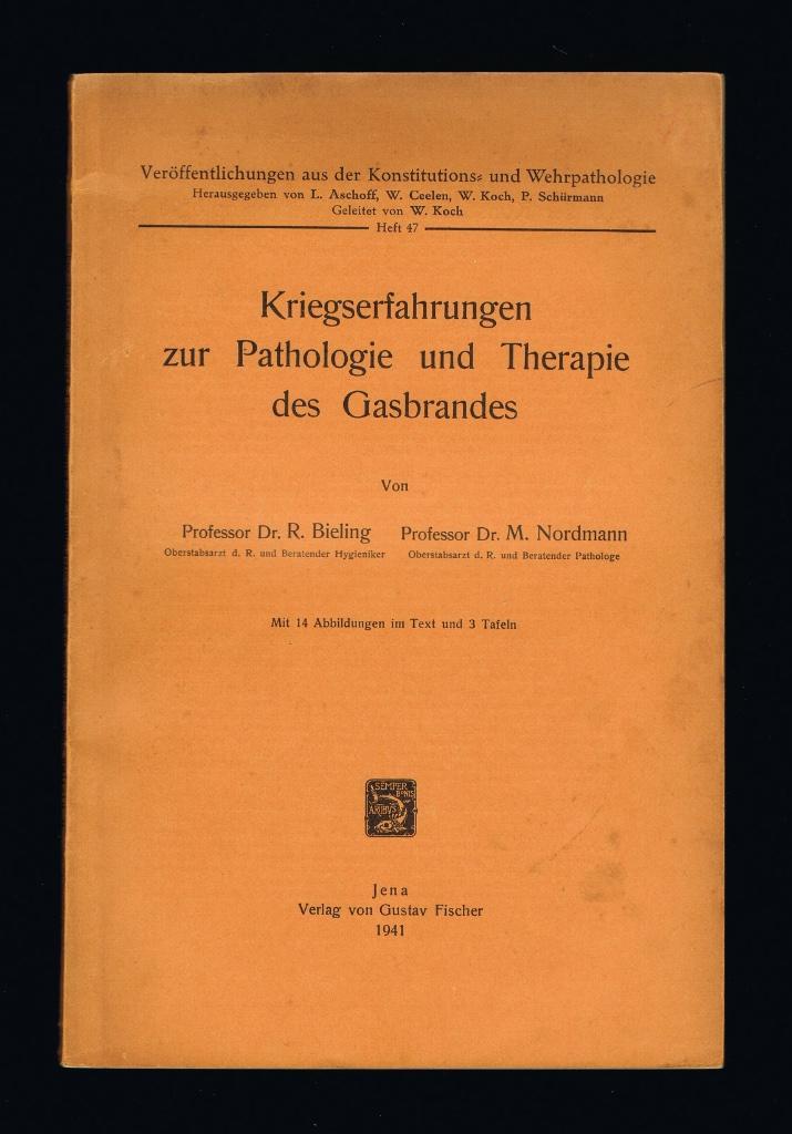Duitse oorlogsgeneeskunde, gasgangreen, koudvuur (1941), Verzamelen, Militaria | Tweede Wereldoorlog, Ophalen of Verzenden