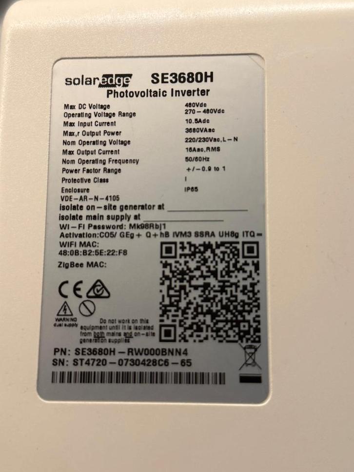 Solar Edge Omvormer, controller en 14 optimizers!, Bricolage & Construction, Panneaux solaires & Accessoires, Comme neuf, Système complet