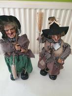 2 oude heksen 50 cm, Ophalen of Verzenden