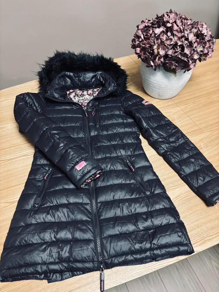 SUPERDRY Doudoune, Kleding | Dames, Jassen | Winter, Zo goed als nieuw, Maat 34 (XS) of kleiner, Zwart, Ophalen
