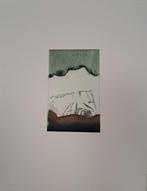 BECKING Horst "Landschaft" kleurets en aquatint, Ophalen of Verzenden