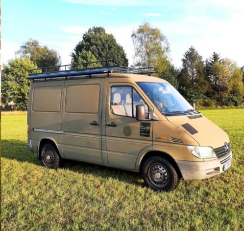 Mercedes sprinter 208cdi, Caravans en Kamperen, Mobilhomes, Particulier, tot en met 2, Buscamper of Camperbus, Mercedes-Benz, Mercedes