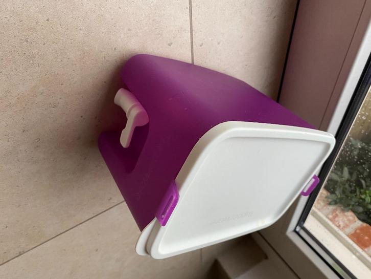 Tupperware to go dispenser van 3.1L, Huis en Inrichting, Keuken | Tupperware, Zo goed als nieuw, Paars, Ophalen of Verzenden