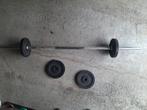 Halter 5 kg met 4 gewichten 5kg, Sport en Fitness, Ophalen, Gebruikt, Borst, Halterset