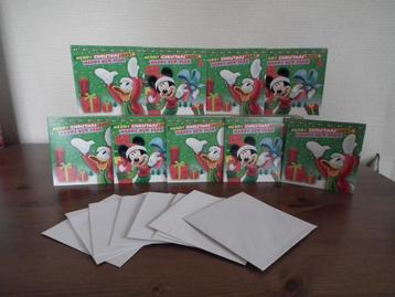 9 kaarten en 9 enveloppen (Disney) beschikbaar voor biedingen