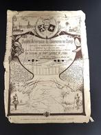 Antwerpse Vereniging van Koophandel in Congo 1897, Antiek en Kunst, Verzenden