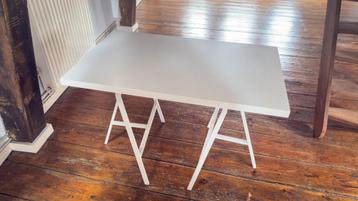 tafel poten schragen IKEA LINNMON WIT 200x60 100x60 10 poten beschikbaar voor biedingen