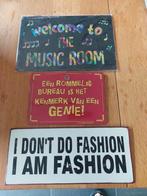 3 assiettes en émail, Antiquités & Art, Enlèvement ou Envoi