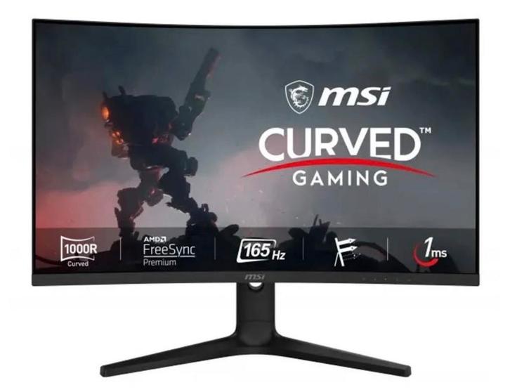 MSI Game monitor curved 27inch, Informatique & Logiciels, Moniteurs, Utilisé, 151 à 200 Hz, DisplayPort, HDMI, Gaming, LED, Full HD