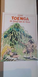 Toenga - De dood van de reus + orig tekening en gesigneerd, Boeken, Stripverhalen, Eén stripboek, Ophalen of Verzenden, Zo goed als nieuw