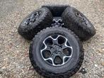 Originele Rubicon jl velgen en banden van 4xe.    5 stuk, Auto-onderdelen, Ophalen, Gebruikt, 17 inch, All Season