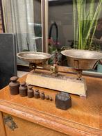 Antieke weegschaal, Elektronische apparatuur, Weegschalen, Gebruikt, Ophalen of Verzenden, Minder dan 10 kg