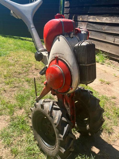 Oude grondfrees / motoculteur, Doe-het-zelf en Bouw, Gereedschap | Freesmachines, Gebruikt, Tuinfrees, Ophalen