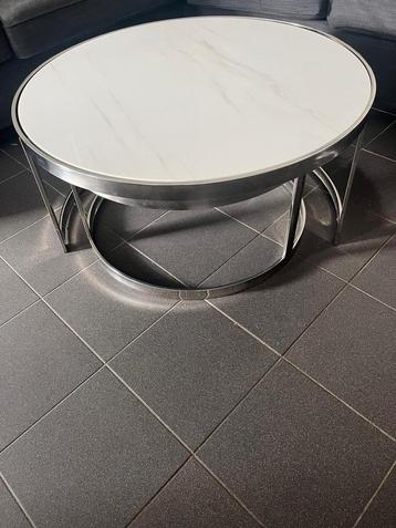 Table en marbre, Maison & Meubles, Tables | Tables de salon, Enlèvement ou Envoi, Comme neuf