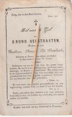 Bidprentje Verstraeten, Verzenden, Bidprentje