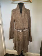 SCAPA taupe wol/mohair losse cardigan - M, Maat 38/40 (M), Scapa, Bruin, Ophalen of Verzenden