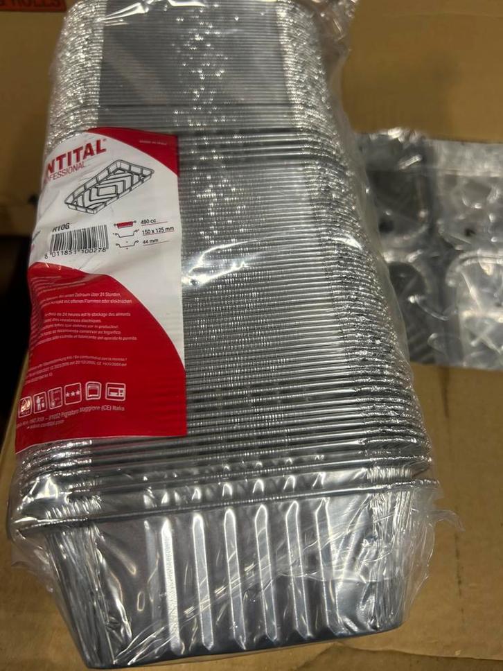 Raviers traiteur alu - 150x125x44mm - 11.000x, Zakelijke goederen, Horeca | Food, Ophalen of Verzenden