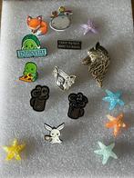 Bundel van 10 pins - in goede staat, Ophalen of Verzenden, Gebruikt, Dier of Natuur, Speldje of Pin