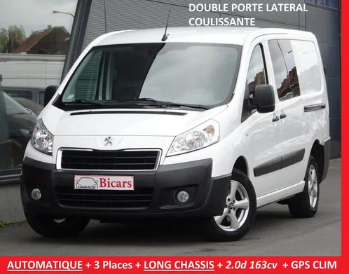 Peugeot Expert 2.0 AUTOMATIQUE 163pk *LONG Chassis* CARNET, Autos, Peugeot, Entreprise, Partner, ABS, Airbags, Air conditionné