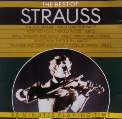 Johann Strauss Jr. – The Best Of Strauss, Cd's en Dvd's, Cd's | Klassiek, Ophalen of Verzenden