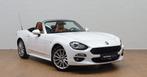 Fiat 124 Spider 1.4T Lusso+gps+camera+park pilot+leder, Auto's, 1025 kg, Gebruikt, 4 cilinders, Cabriolet