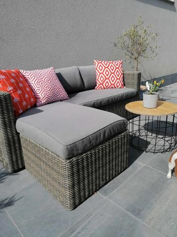 Loungeset Wicker, Tuin en Terras, Ophalen, Gebruikt, Wicker, Loungeset