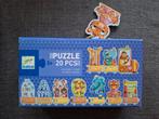 Puzzle 20 pièces Djeco avec des animaux, Enlèvement ou Envoi, 10 à 50 pièces, Comme neuf, 2 à 4 ans