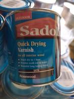 Sadolin hout vernis 250 ml, Doe-het-zelf en Bouw, Verf, Beits en Lak, Ophalen of Verzenden, Zo goed als nieuw