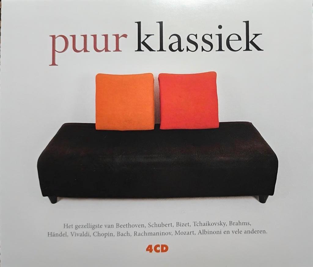 PUUR KLASSIEK (4 CD box), Cd's en Dvd's, Cd's | Verzamelalbums, Ophalen of Verzenden, Zo goed als nieuw, Klassiek