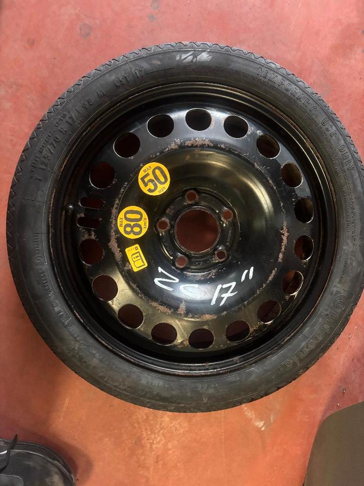 ROUE DE RESERVE 17" OPEL ZAFIRA C TOURER, Autos : Pièces & Accessoires, Transmission & Accessoires, Opel, Neuf, Enlèvement