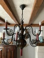 Massieve luster, Huis en Inrichting, Lampen | Kroonluchters, Ophalen, Gebruikt