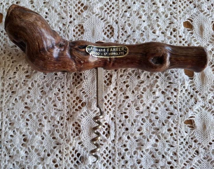 Franse druivenrank/ wijnrank kurkentrekker, Laurent Siret 3, Antiek en Kunst, Curiosa en Brocante, Ophalen of Verzenden