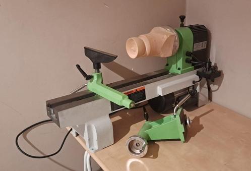 Woodfast M305 houtdraaibank + groeven, Doe-het-zelf en Bouw, Draaibanken, Gebruikt, Houtdraaibank, Ophalen