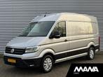 Volkswagen Crafter 30 2.0 TDI L3H3 180PK LED Automaat LM vel, Auto's, Bestelwagens en Lichte vracht, Stof, 4 cilinders, Volkswagen
