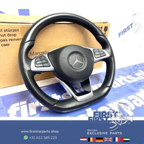 AMG STUUR + AIRBAG Mercedes W205 C205 S205 W253 C253 W218 A, Auto-onderdelen, Interieur en Bekleding, Mercedes-Benz, Gebruikt