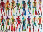Origineel gouache van Wole Lagunju 2017 Nigeria, Ophalen of Verzenden