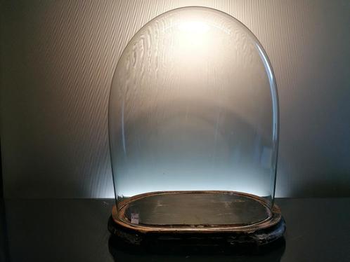 Ovale glazen globe, Antiek en Kunst, Antiek | Glaswerk en Kristal, Ophalen