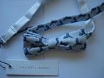 Strelli.Homme Olivier Strelli strikje/vlinderdas-bow tie, Verzenden, Wit, Nieuw, Met patroon