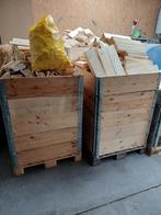 gedroogd hout - zaagresten <50cm - per m³, Ophalen, Overige houtsoorten