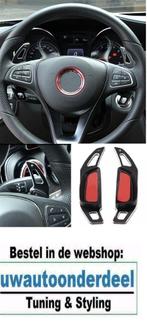 Black Aluminium Flippers Extention DCT Voor Mercedes CLA C11, Verzenden