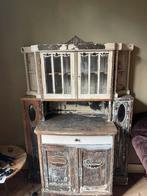 Antieke Buffetkast / Vitrinekast – Voor Restauratie, Ophalen