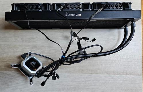 Corsair Hydro Series H150i PRO RGB 360mm, Computers en Software, Computerkoelers, Gebruikt, Ophalen of Verzenden