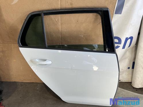 VW GOLF 7 hatchback Wit rechts achter deur portier 2013-2021, Auto-onderdelen, Carrosserie, Deur, Volkswagen, Achter, Rechts, Gebruikt