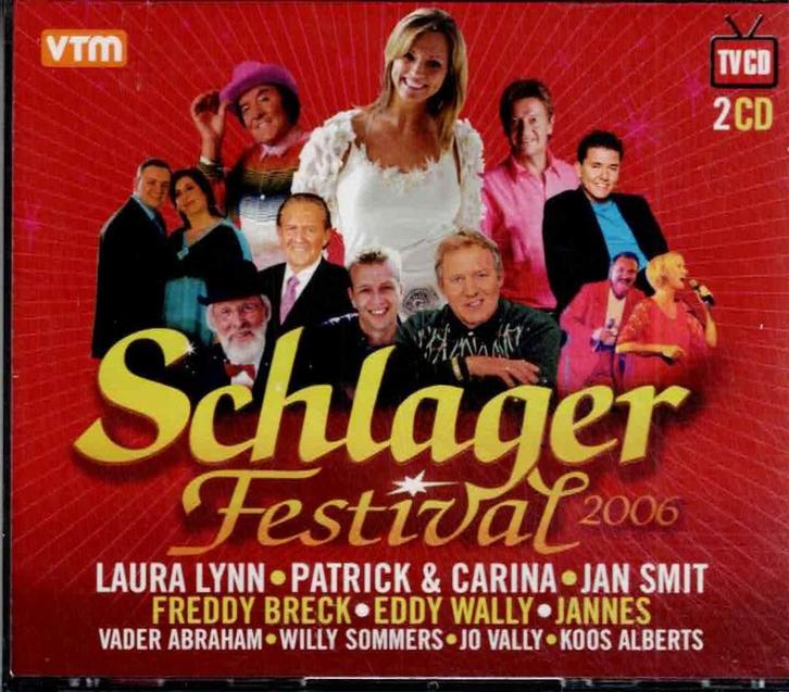 2 x CD   -   Schlagerfestival 2006, CD & DVD, CD | Autres CD, Enlèvement ou Envoi