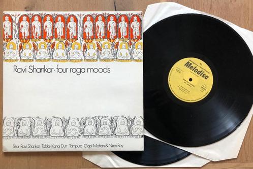 RAVI SHANKAR - Four raga moods (2LP), Cd's en Dvd's, Vinyl | Wereldmuziek, Aziatisch, 12 inch, Ophalen of Verzenden