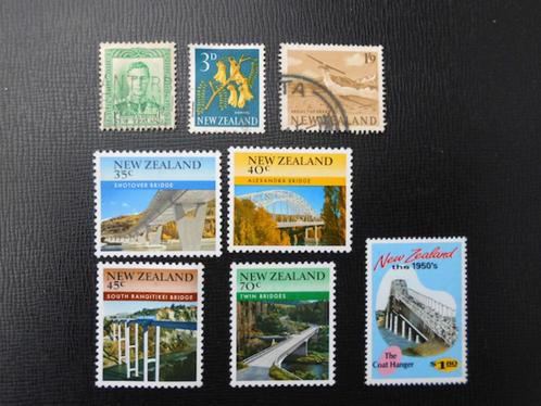 New Zealand : 8 postzegels (1938 - 1994), Postzegels en Munten, Postzegels | Oceanië, Ophalen of Verzenden